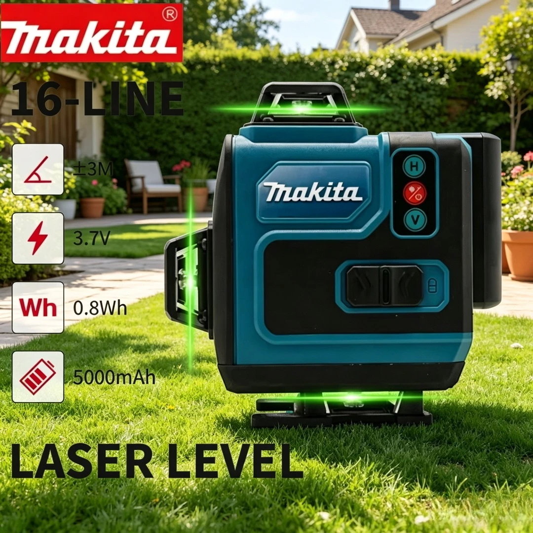 Power Tools That Are Green - Makita 3D-4D 16-Line High Precision 360°