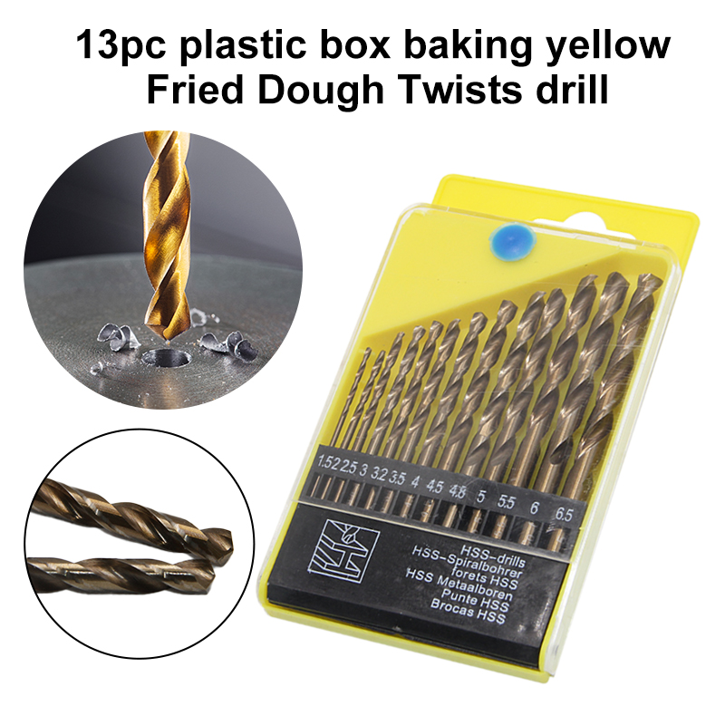 HSS baked yellow twist drill h - Power Tools Yellow ulasan dan harga
