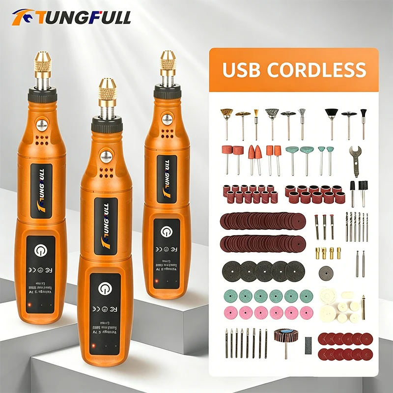 TUNGFULL Mini Electric Grinder - Power Tools Icon ulasan dan harga