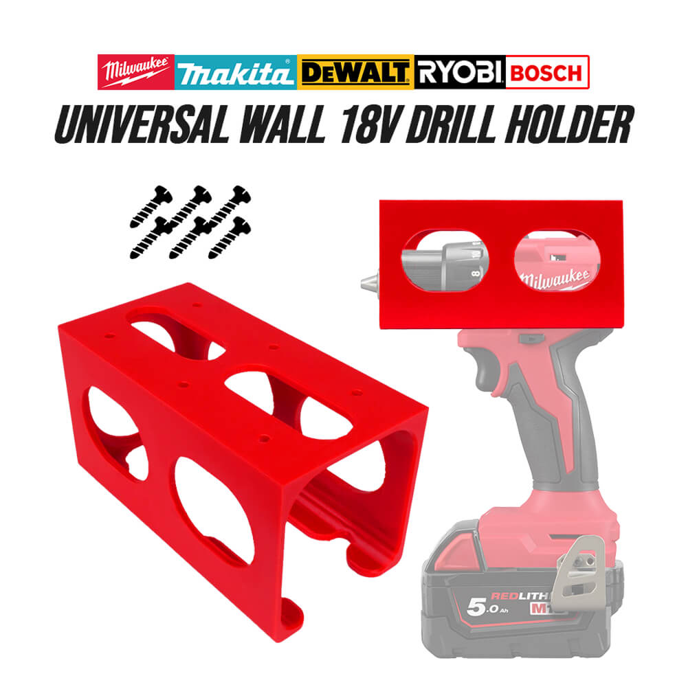 Universal 18V Drill Wall Mount - Power Tools Brand ulasan dan harga