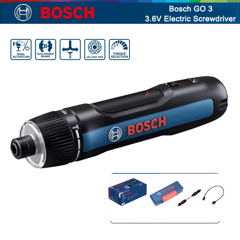 BOSCH Go 3 Electric Screwdrive - Power Tools And Hand Tools ulasan dan harga