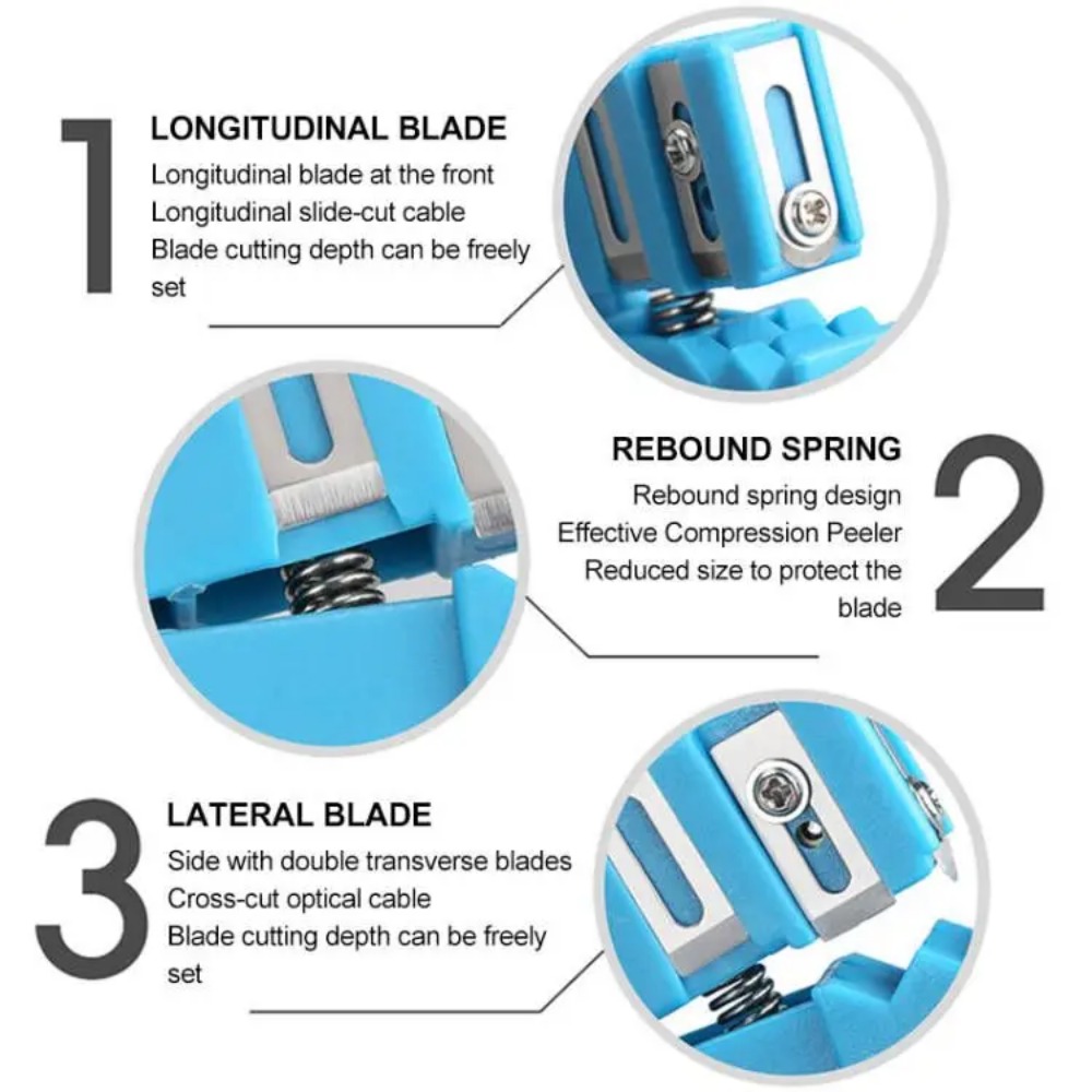 45-163 Fiber Optic Stripper Fi - Power Tools America ulasan dan harga