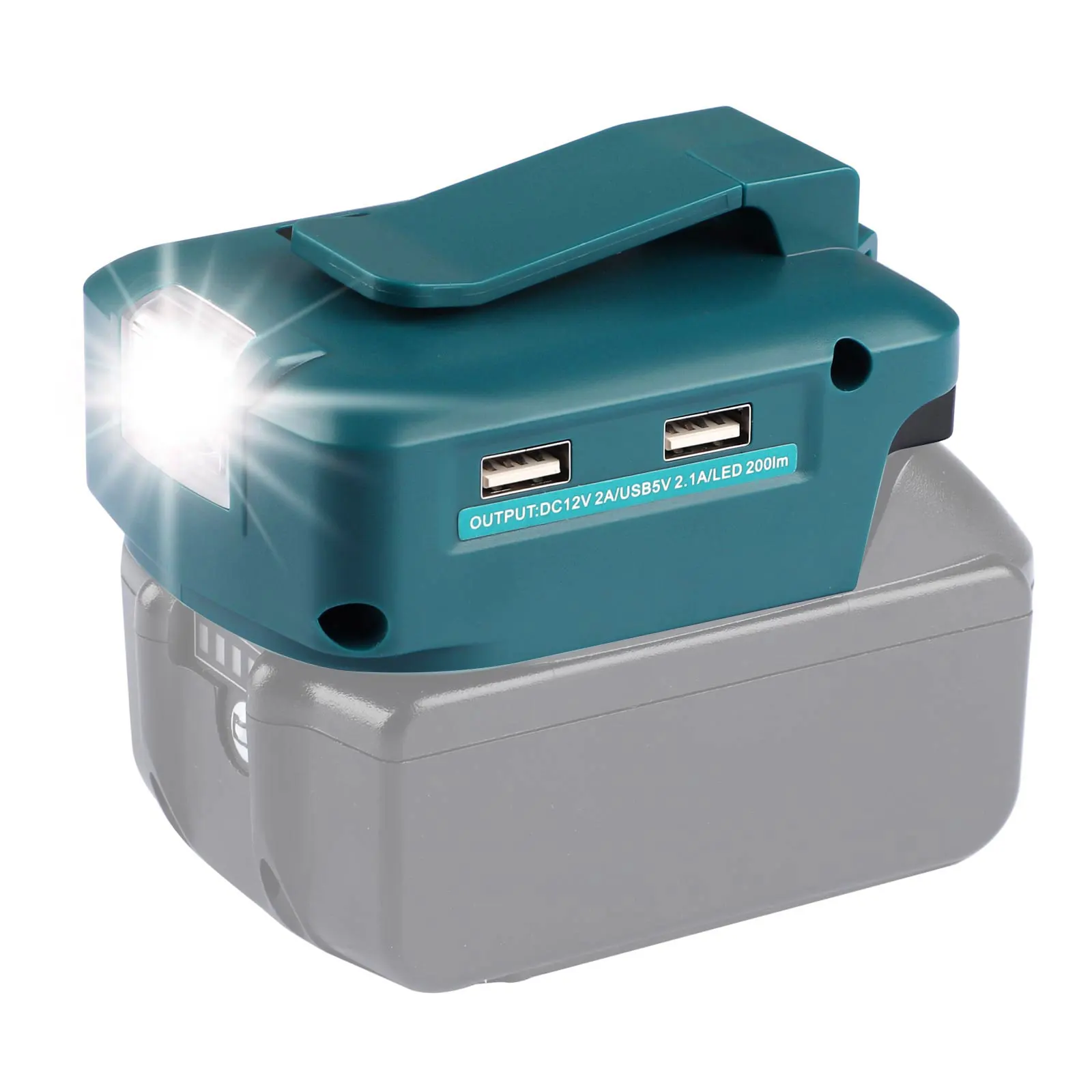 Adapter with Light with Type-c - Power Tools Milwaukee ulasan dan harga