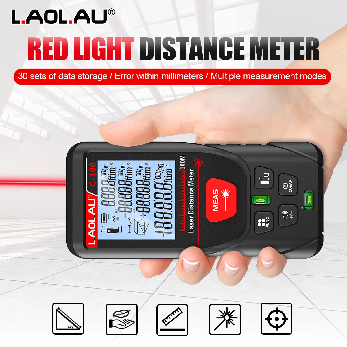 LAOLAU Digital Laser Range Fin - Power Tools That Are Green ulasan dan harga
