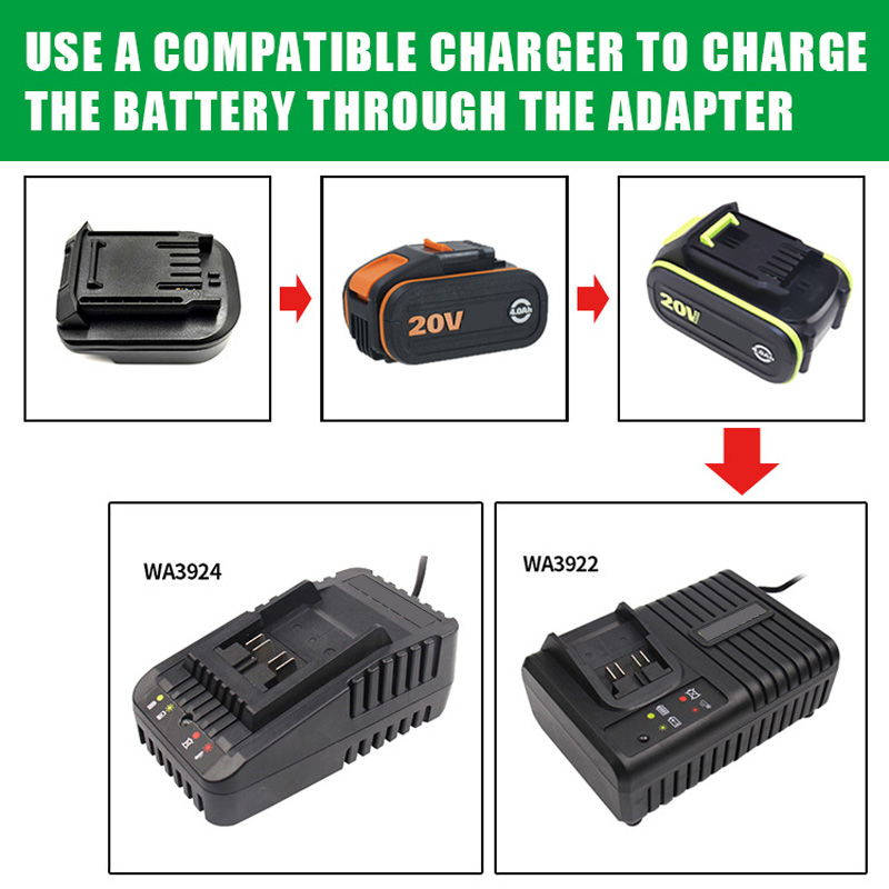 Battery Adapter Converter for  - Power Tools That Are Green ulasan dan harga