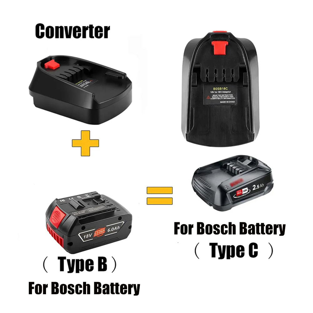 Battery Adapter Use For Bosch  - Power Tools That Are Green ulasan dan harga
