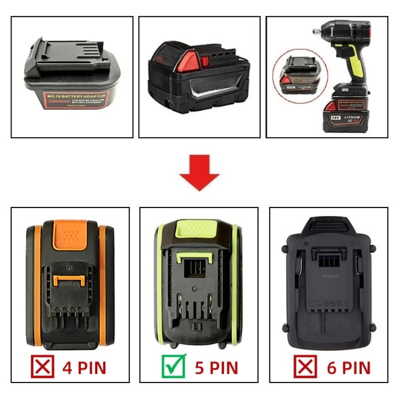 Battery Adapter Converter for  - Power Tools That Are Green ulasan dan harga