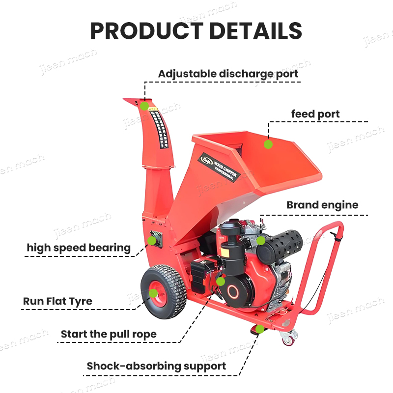 Orchard Pruning Branch Shredde - Power Tools That Are Green ulasan dan harga