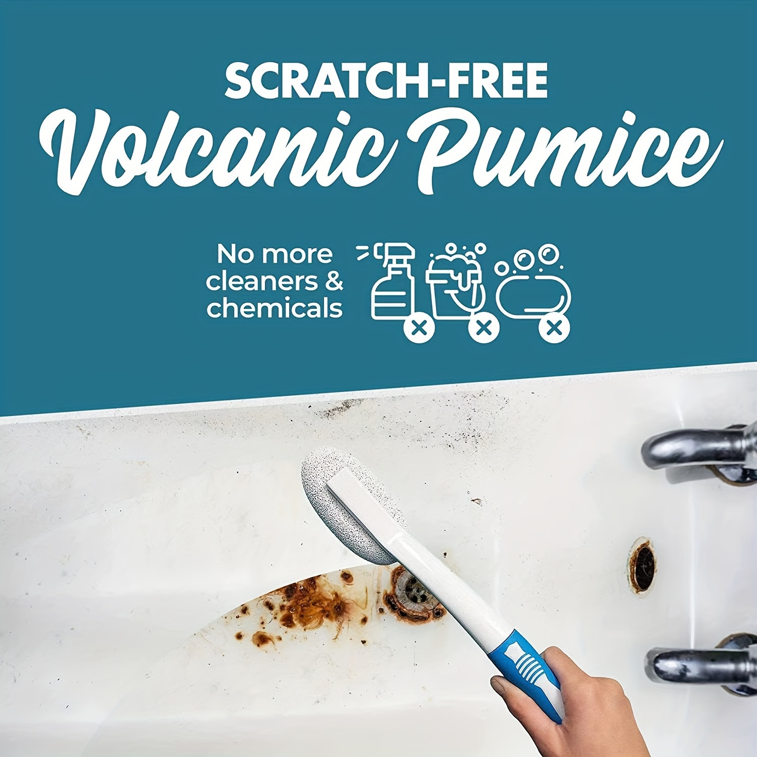 Pumice Toilet Cleaning Brush,  - Power Tools Yellow ulasan dan harga