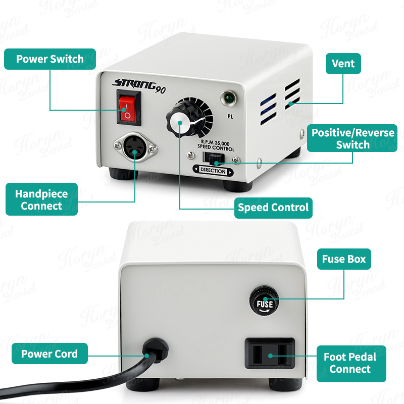 65W Strong 90 Micromotor 102L/ - Power Tools Icon ulasan dan harga