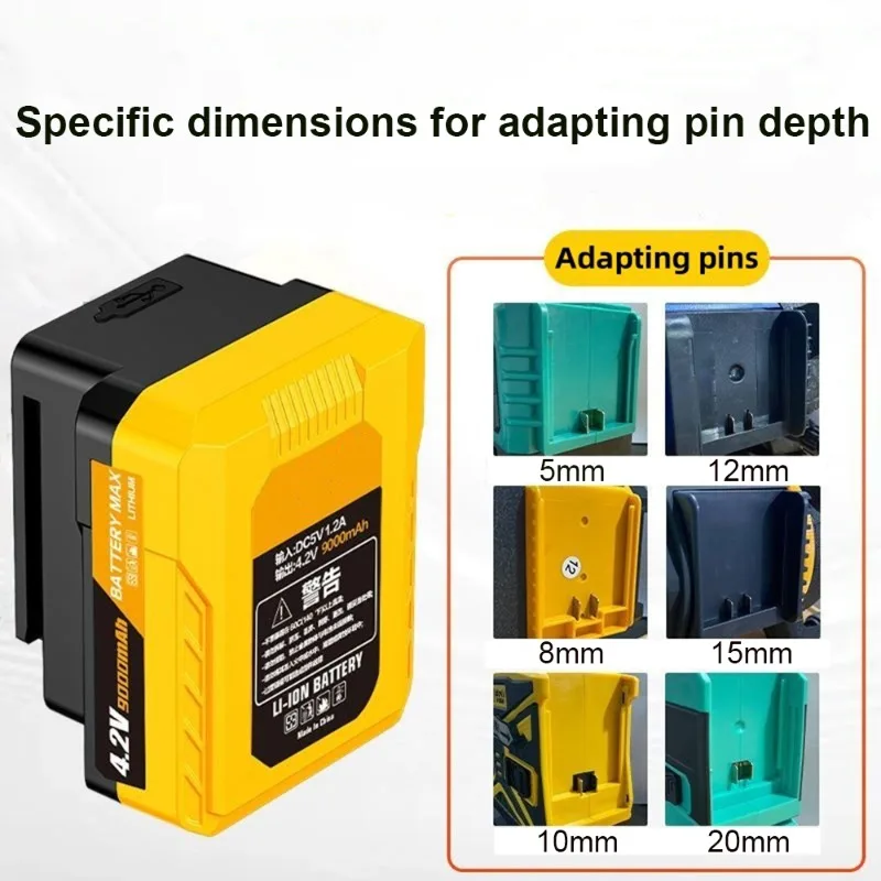 Real Capacity 9000mAh Chargeab - Power Tools That Are Green ulasan dan harga