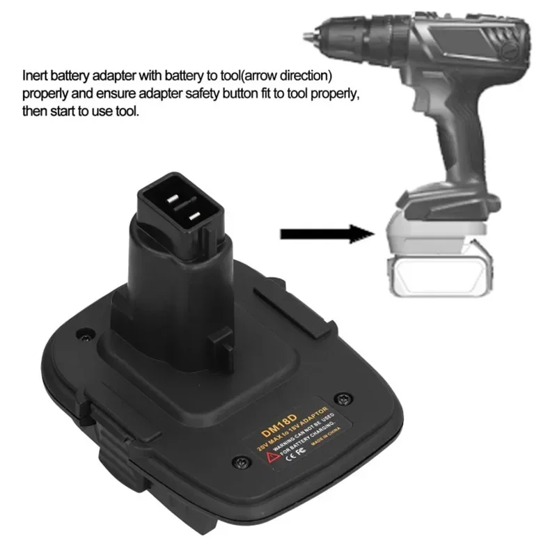 Adapter DM18D Compatible for D - Power Tools Milwaukee ulasan dan harga